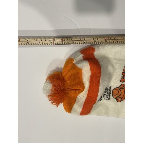 Vintage ZIGGY Comics Orange And cream Beanie Hat ORLON MADE IN USA Rare - Picture 5 of 5